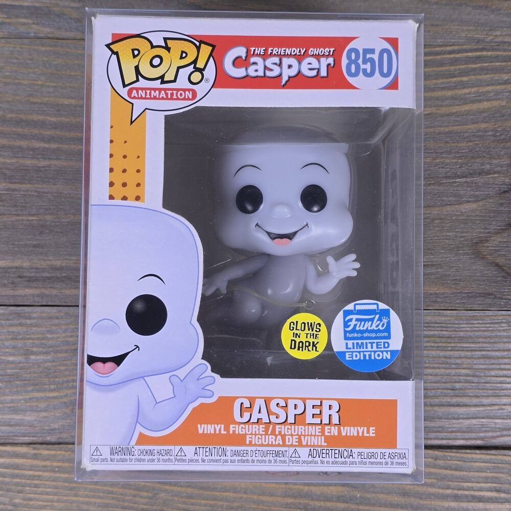 Funko Pop! Animation: Casper the Friendly Ghost (Glows in the Dark) - Box Wear